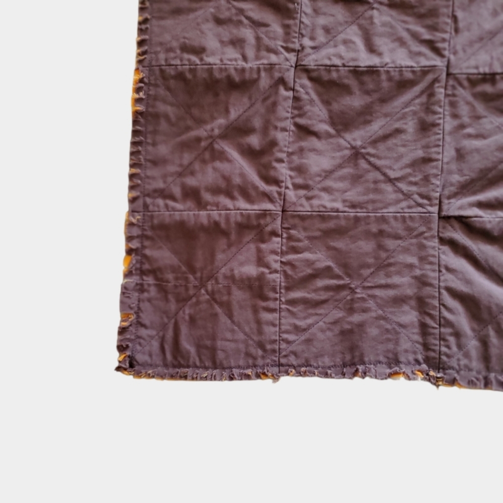 NEW Homemade Baby Boy Rag Quilt Forest Friends/Multi Color - Picture 9 of 12
